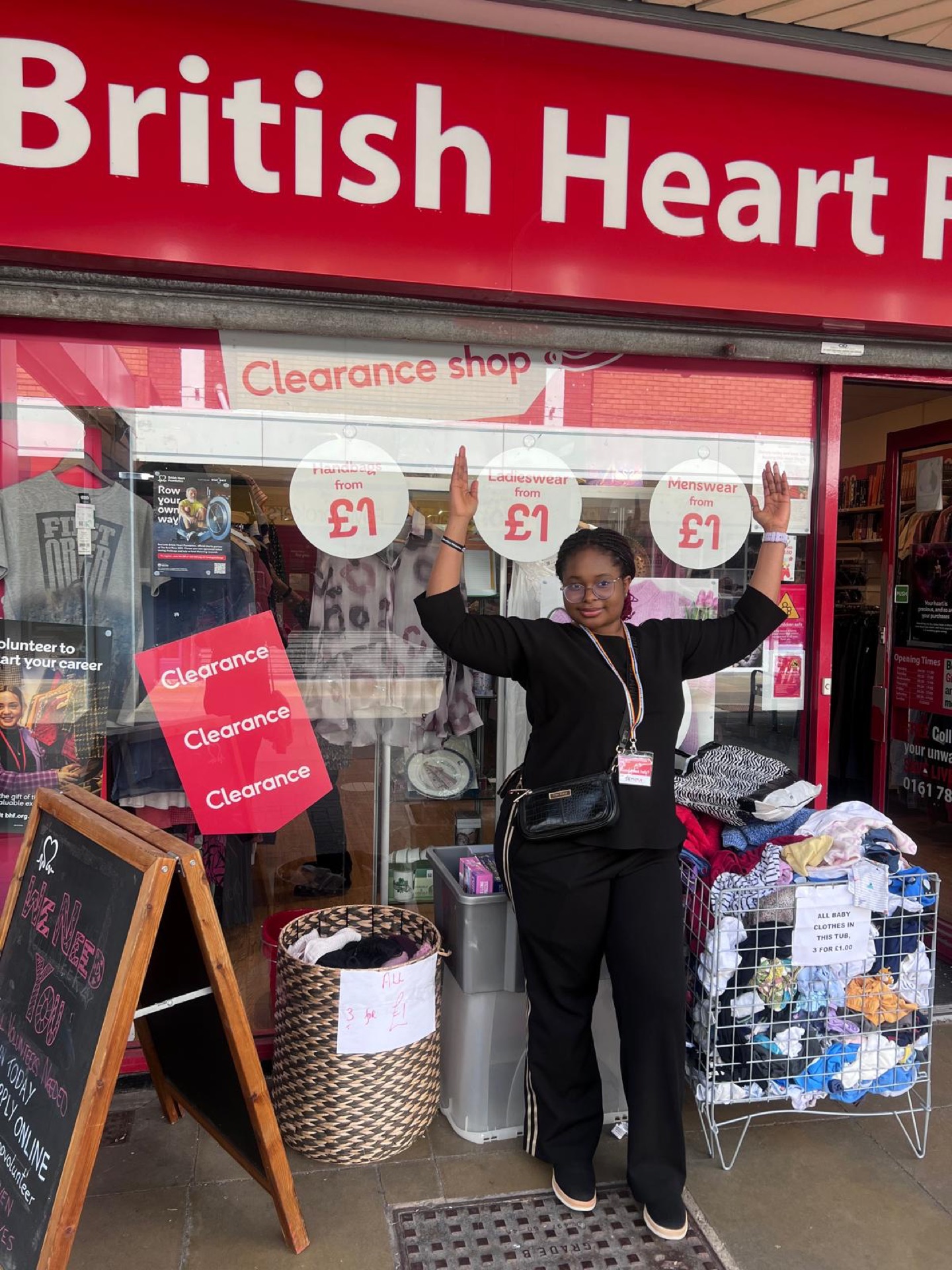 British Heart Foundation volunteering photo 1