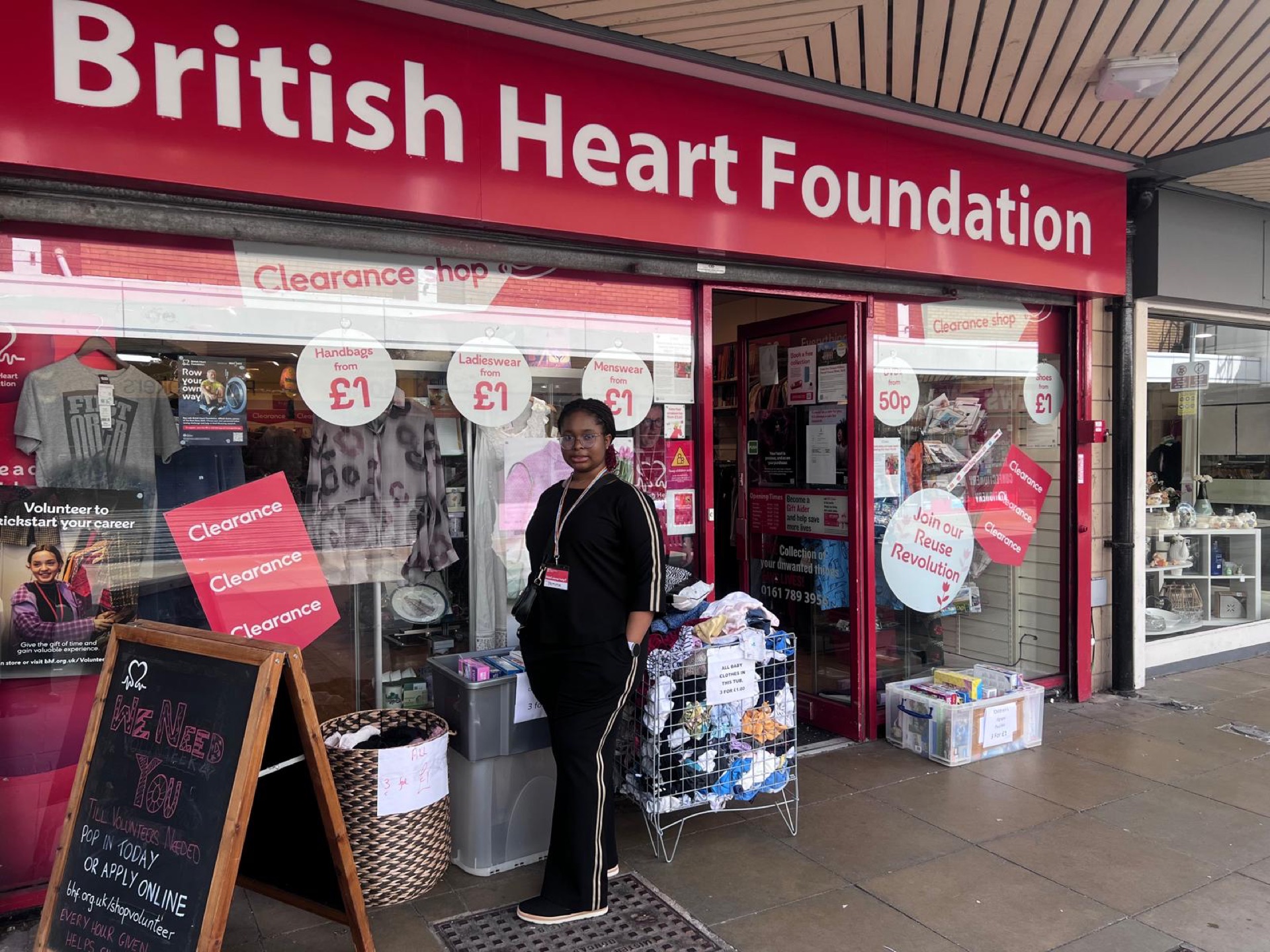 British Heart Foundation volunteering photo 2