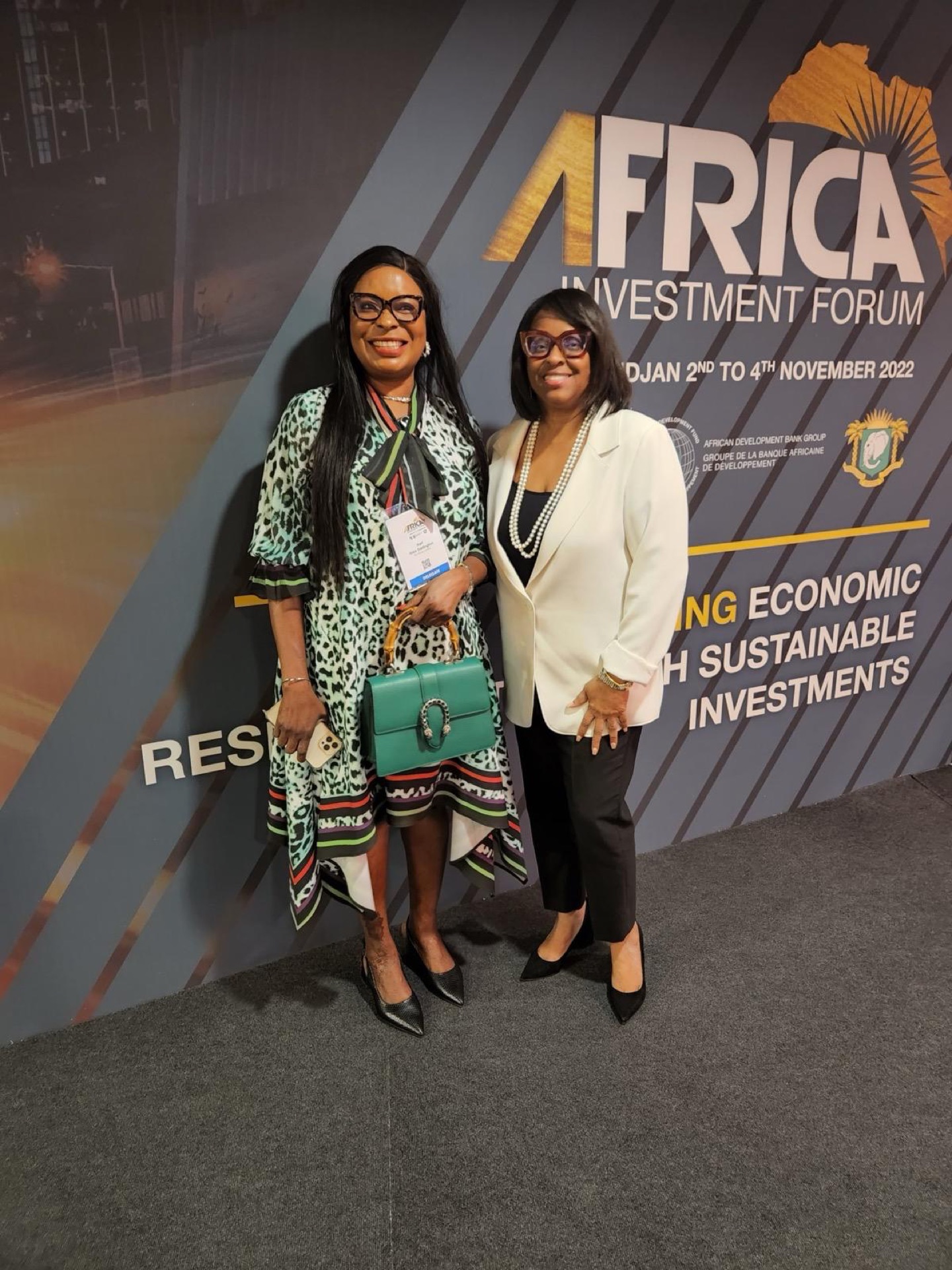 Dr. Hart at the Africa Investment Forum 2022 Market Days