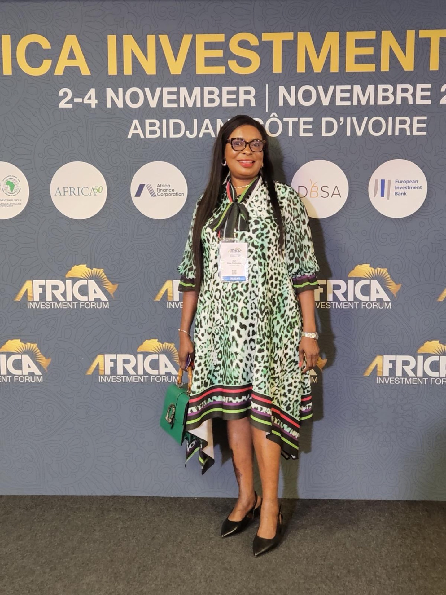 Dr. Ibiso Hart at an industry summit