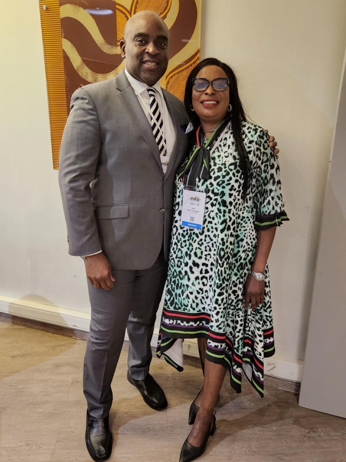 Dr. Ibiso Hart at a leadership gathering