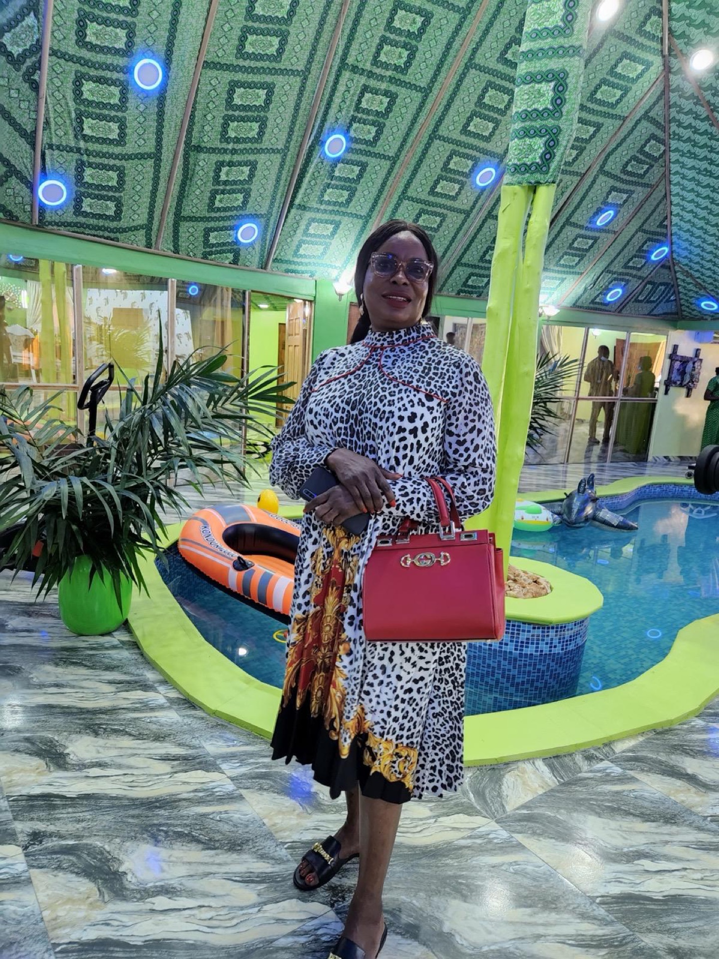 Dr. Ibiso Hart at a corporate function