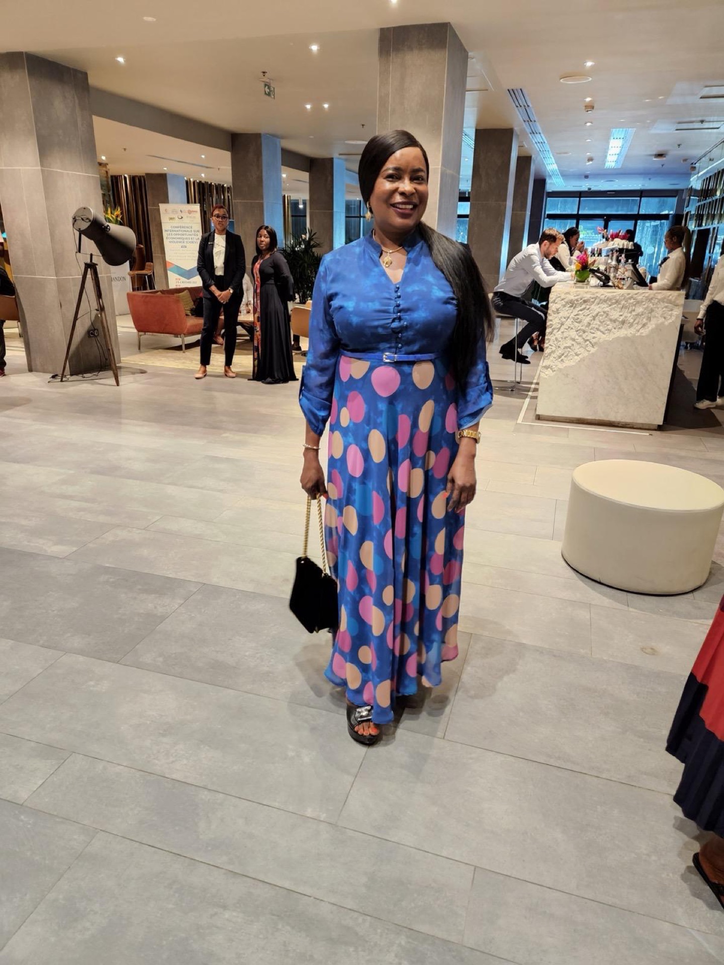 Dr. Ibiso Hart at a keynote appearance